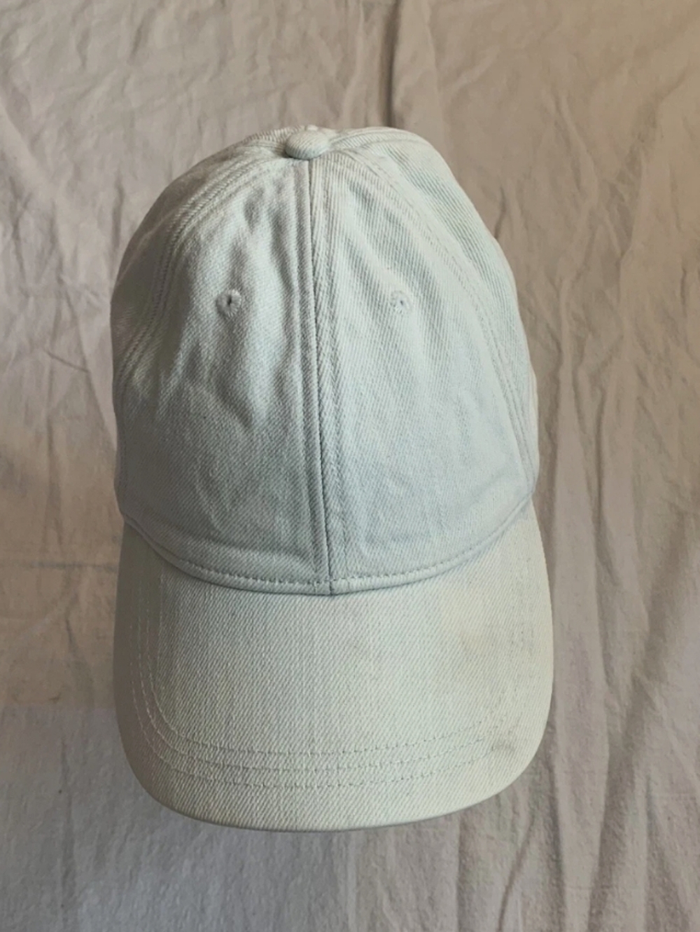 Express Distressed  Light Blue Classic Cotton Baseball Cap